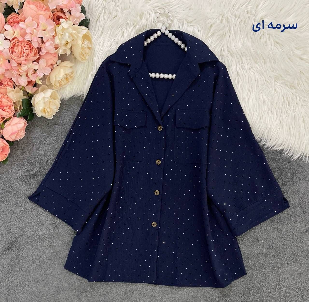 مانتو باکسی ینزی فول نگین
